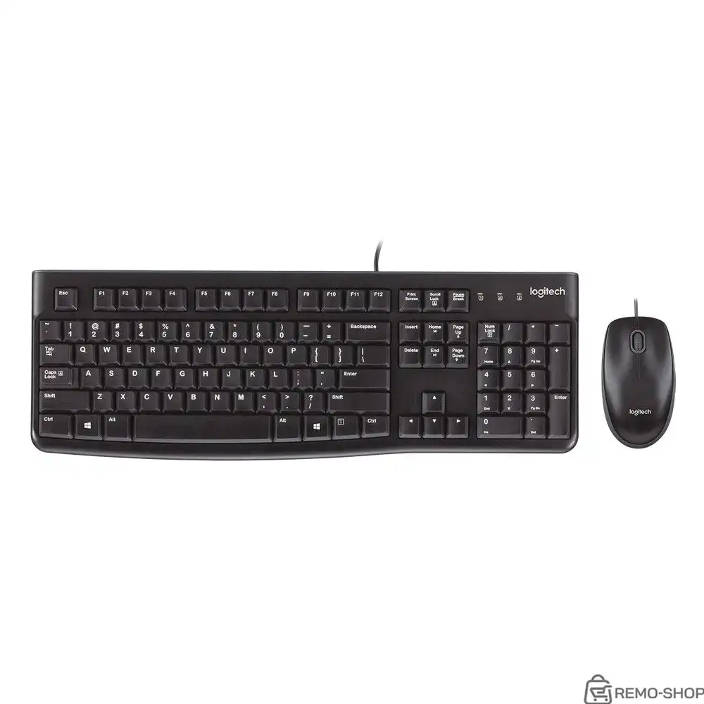 Комплект клавиатура и мышь LogitechDesktop MK120 (920-002561) клавиатура K120 черная, 104 клавиши с защитой от воды |920-002589| Клавиатура K120, мышь M100, цвет черный, USB, RTL Комплект клавиатура и мышь LogitechDesktop MK120 (920-002561) клавиатура K120 черная, 104 клавиши с защитой от воды |920-002589| Клавиатура K120, мышь M100, цвет черный, USB, RTL