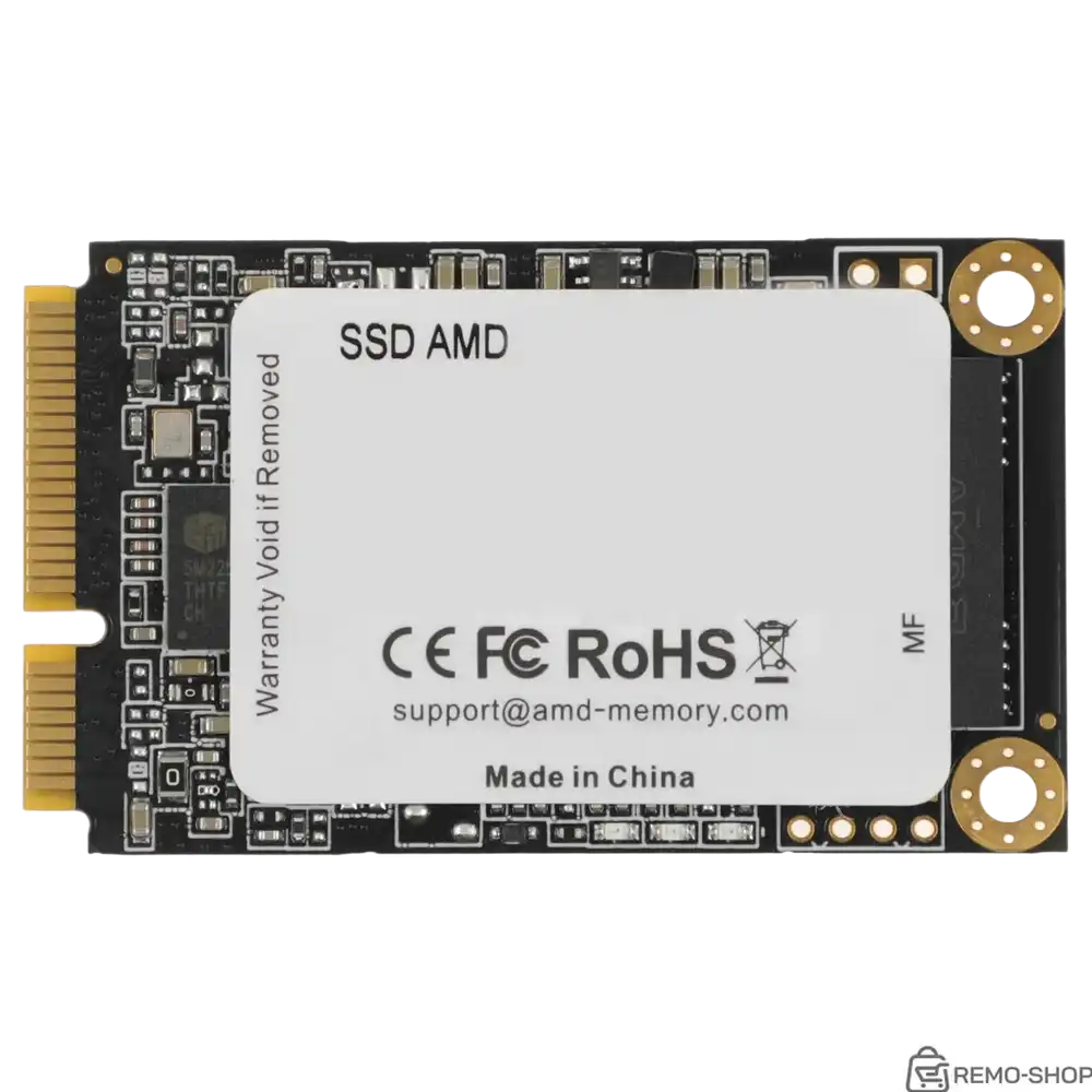 Твердотельный накопитель SSD AMD Radeon 512GB mSATA R3 Series Твердотельный накопитель SSD AMD Radeon 512GB mSATA R3 Series