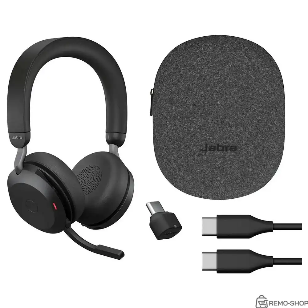 Беспроводная гарнитура Jabra Evolve2 75,
Link380c MS Stereo Black (PN:
27599-999-899) фото 3 Беспроводная гарнитура Jabra Evolve2 75,
Link380c MS Stereo Black (PN:
27599-999-899) фото 3