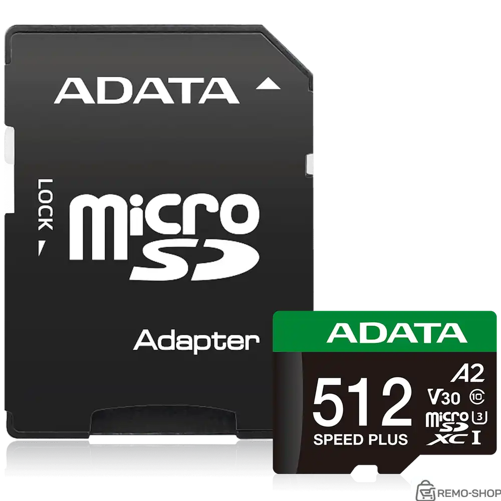 Карта памяти microSD A-DATA 512GB UHS-I U3 V30 A2 фото 3 Карта памяти microSD A-DATA 512GB UHS-I U3 V30 A2 фото 3