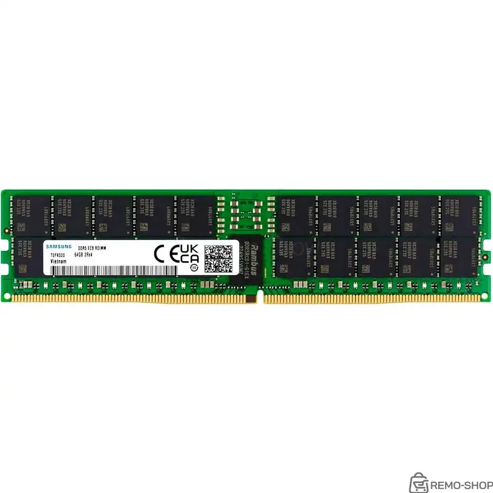 Модуль памяти Samsung M321R8GA0PB0-CWMXJ PULL 5600MHz DIMM 2Rx4 Registred ECC Модуль памяти Samsung M321R8GA0PB0-CWMXJ PULL 5600MHz DIMM 2Rx4 Registred ECC