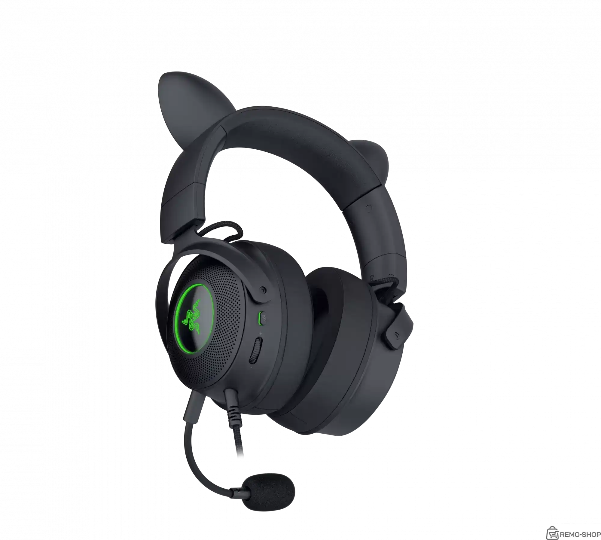 Гарнитура Razer Kraken Kitty Ed. V2 Pro - Black Headset/ Razer Kraken Kitty Ed. V2 Pro Black Headset фото 2 Гарнитура Razer Kraken Kitty Ed. V2 Pro - Black Headset/ Razer Kraken Kitty Ed. V2 Pro Black Headset фото 2